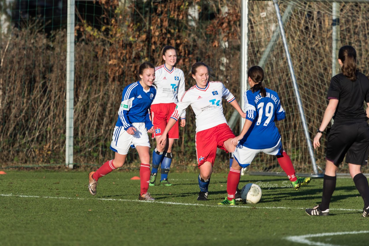 Bild 100 - B-Juniorinnen Hamburger SV - Holstein Kiel : Ergebnis: 0:1